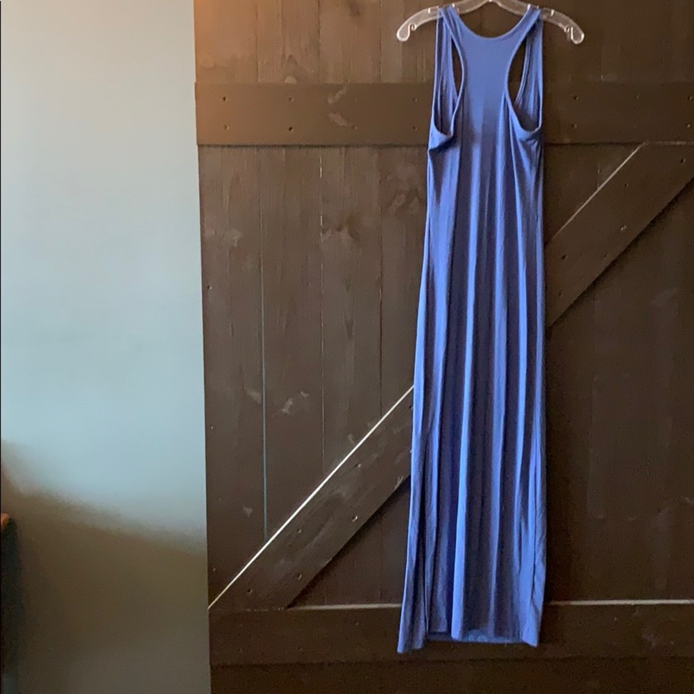 Mossimo Racerback Maxi Dress Size Small Periwinkle - Picture 2 of 6